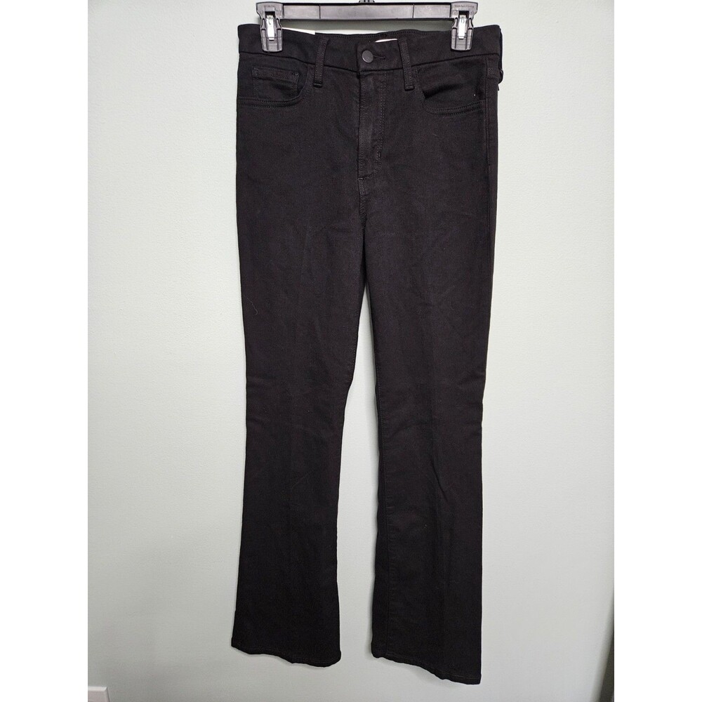 Joe's Jeans Womens The Hi Honey Bootcut Black Jeans 28 World Class